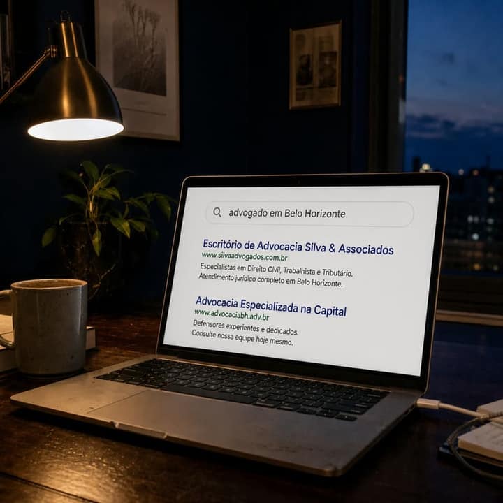 Site estruturado para aparecer na pesquisa do Google